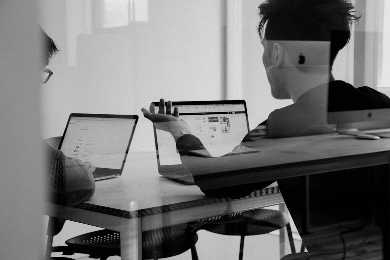Team reviewing responsible AI policy documentation