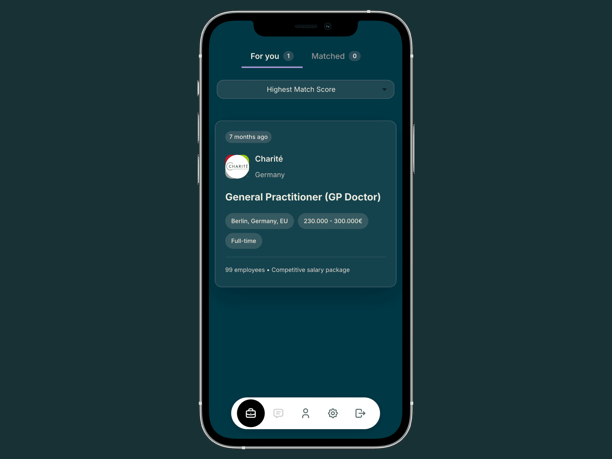 Instant Job Matching